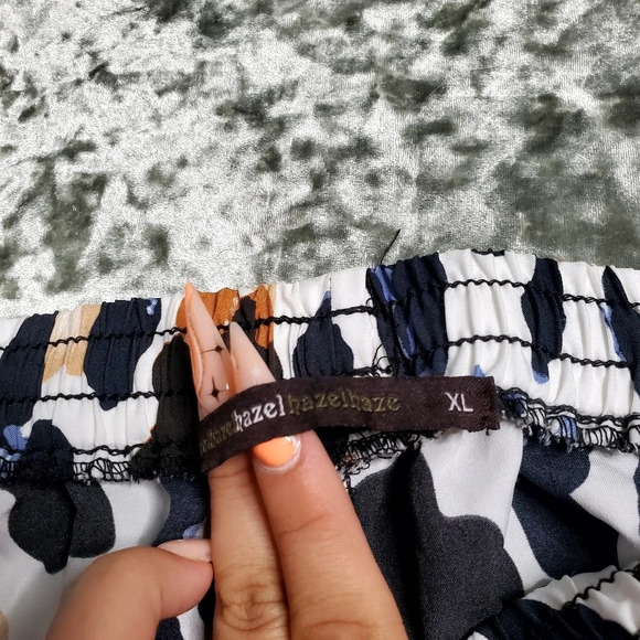 Azel Hazel Colorful Leopard Print Wide Leg Pants - Picture 8 of 11